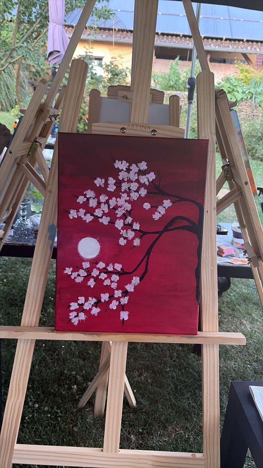 Fertiges Bild — Kirschblüten