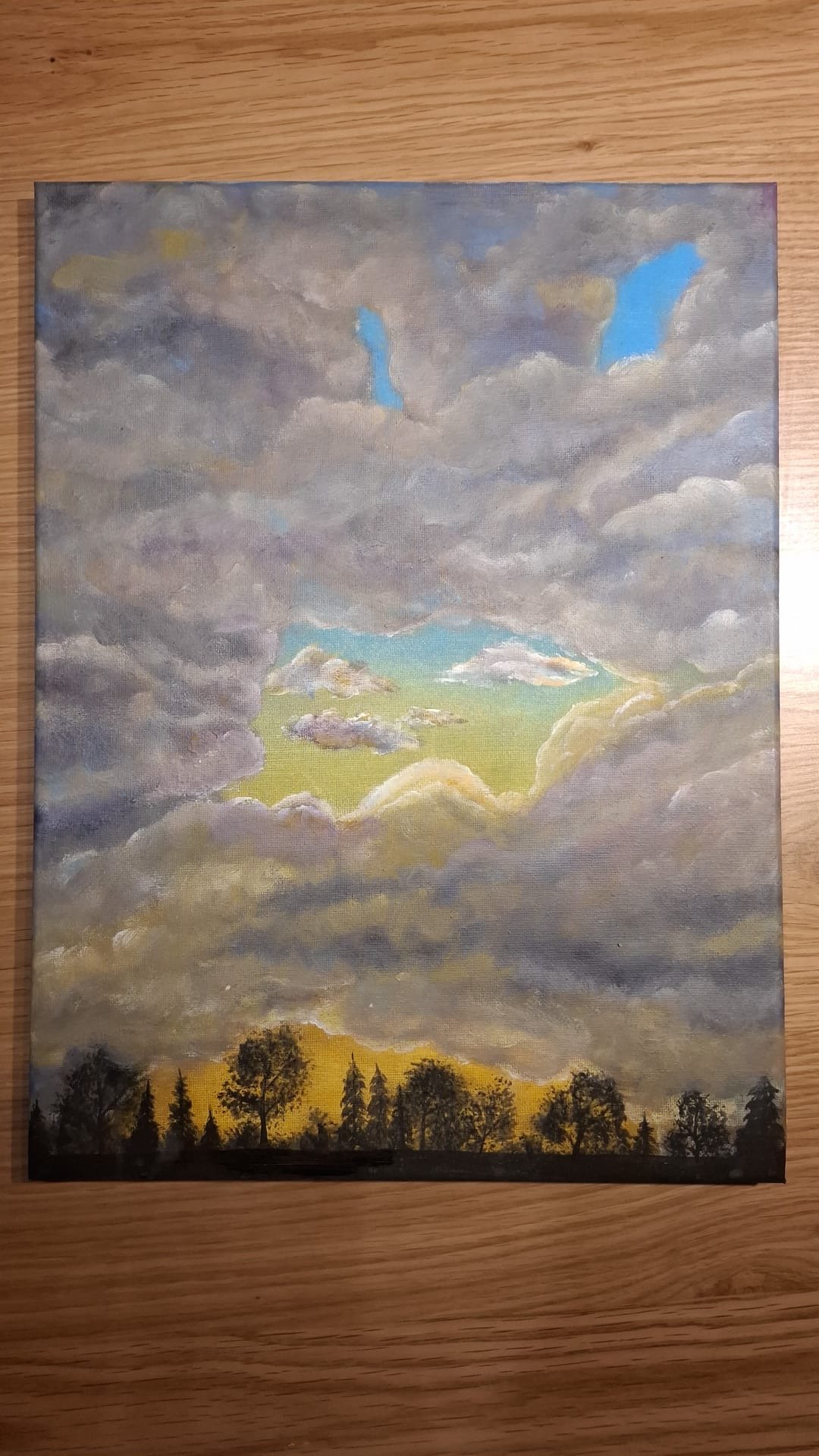 Fertiges Bild — Wolkenhimmel
