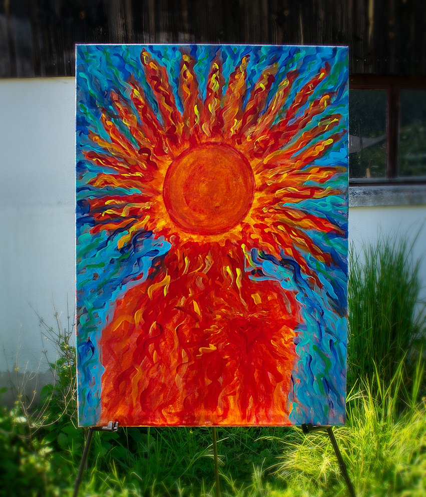 Fertiges Bild — Sonne